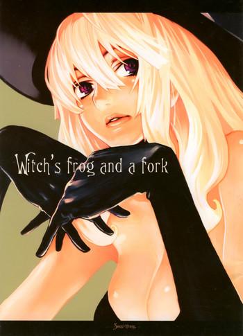 witch x27 s frog and a fork cover